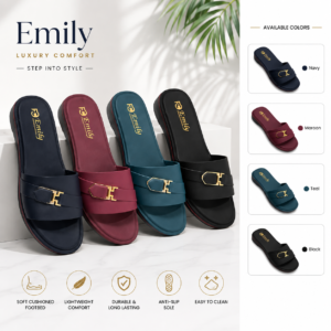 Emily Premium Women's Slides – Stylish Comfort Sandals