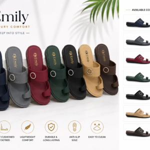 Emily Women's Comfort Sandals – Stylish Casual Slip-On Flats