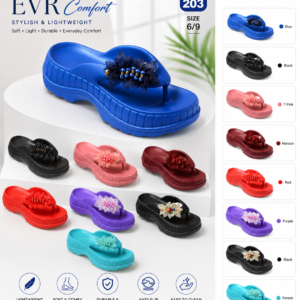 Women's EVR Comfort Sandals – Lightweight Floral Flip Flops